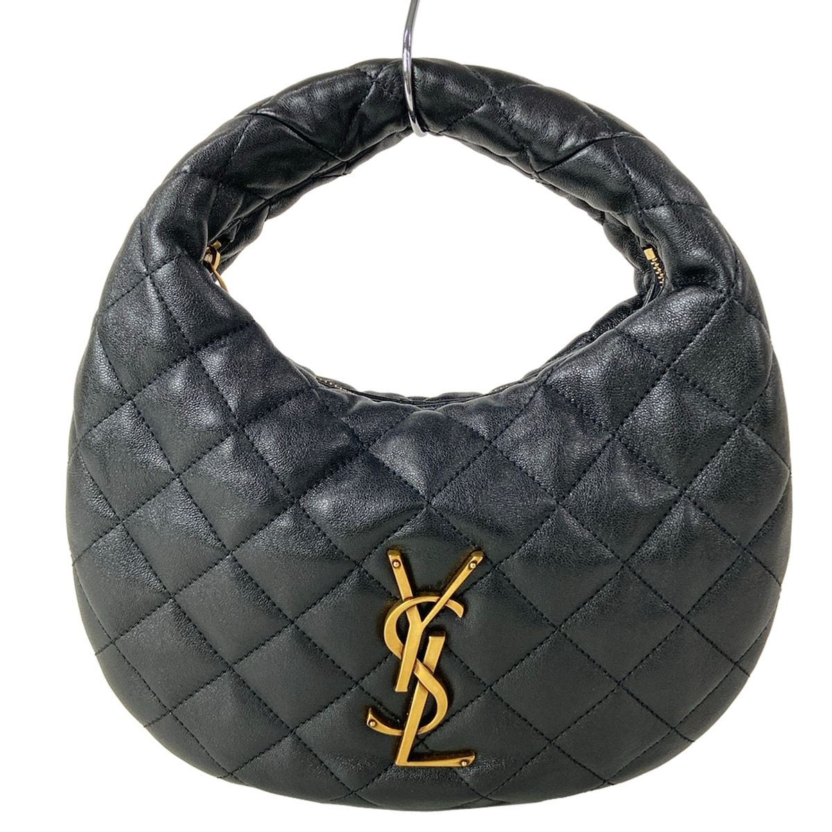 Saint Laurent Paris Handbag Icarino Black Quilted Leather