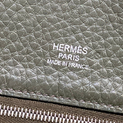 Hermes Tote Bag Victoria Cabas 32 Khaki — view 8