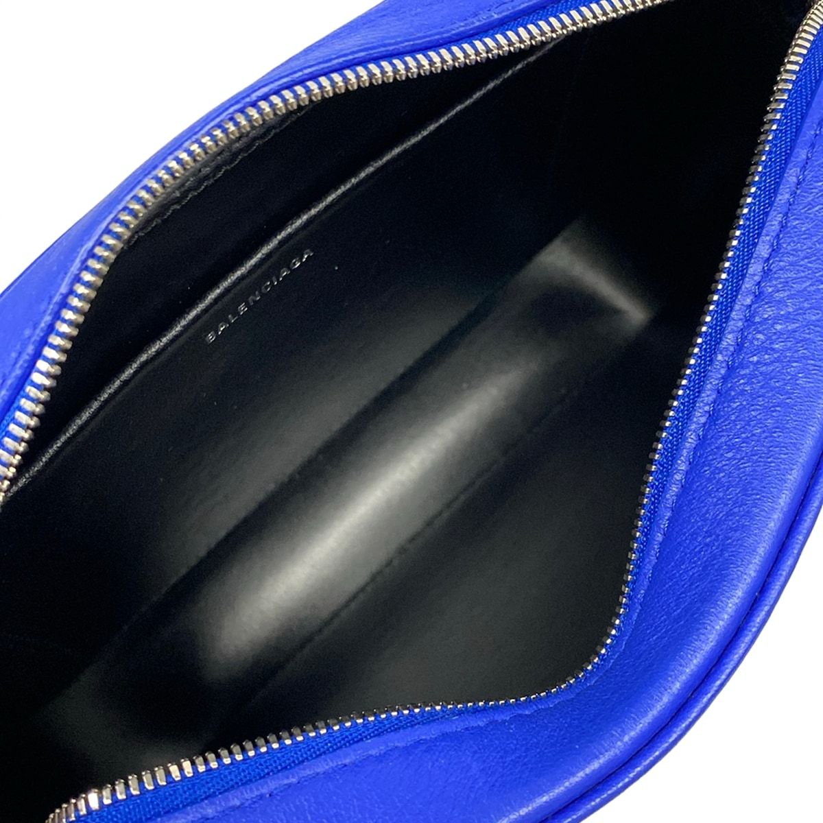 Balenciaga Shoulder Bag Everyday Blue Leather — view 7