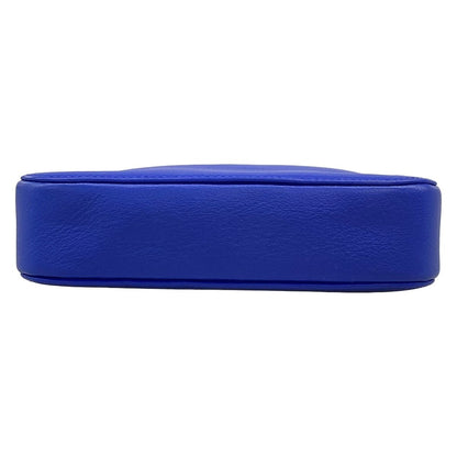 Balenciaga Shoulder Bag Everyday Blue Leather — view 5