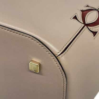 Cartier Shoulder Bag Must C Greige Bordeaux Leather — view 6