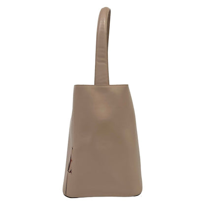 Cartier Shoulder Bag Must C Greige Bordeaux Leather — view 4