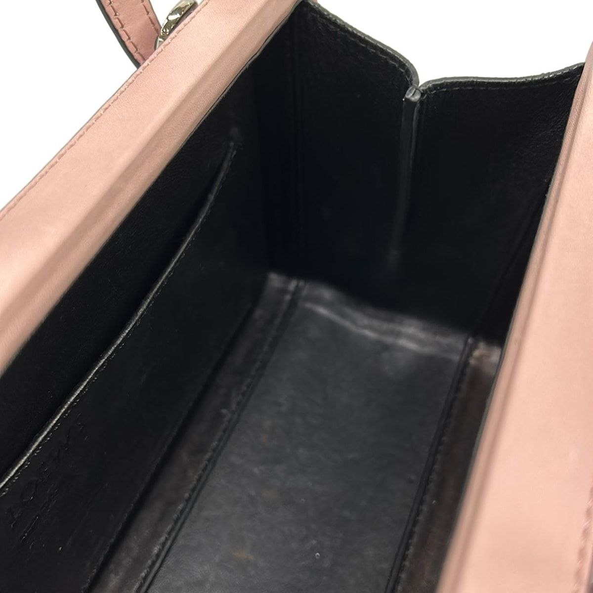 Loewe Handbag Postal Light Pink Leather — view 7