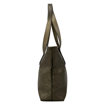 Gucci Shoulder Bag Imprime Khaki Leather — view 4