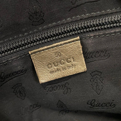 Gucci Shoulder Bag Imprime Khaki Leather — view 8