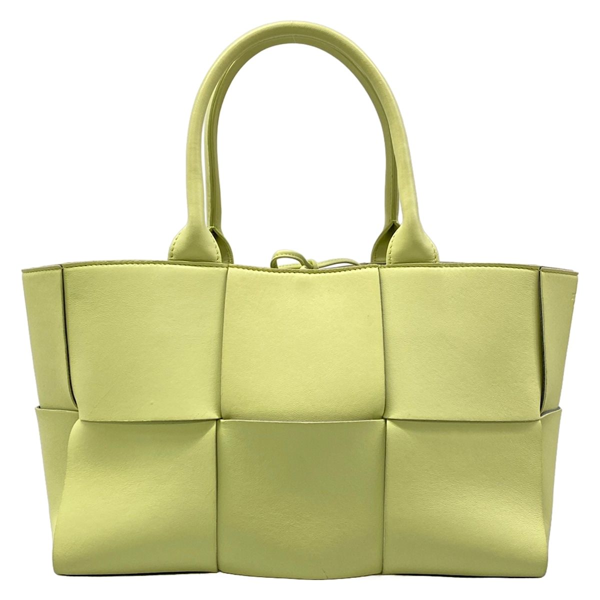 Bottega Veneta Tote Bag the Arco Light Green Leather — view 3