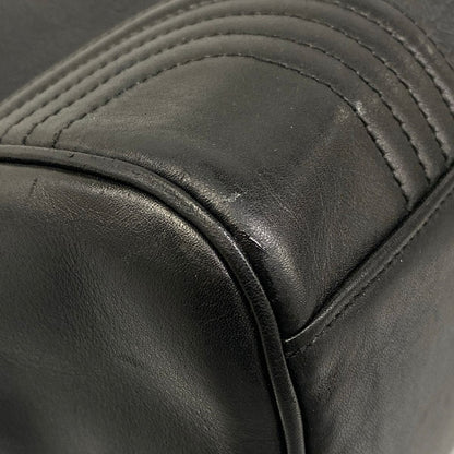 Loewe Handbag Anagram Pattern Black Leather — view 6