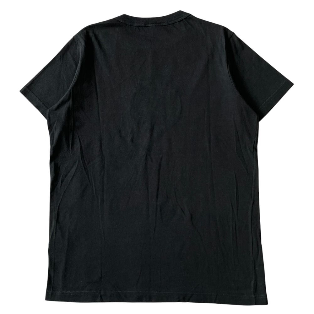 Fendi T-Shirt Short Sleeve Zucca FF Logo Embroidery Vintage Archive Black — view 2