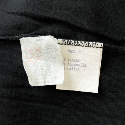 Fendi T-Shirt Short Sleeve Zucca FF Logo Embroidery Vintage Archive Black — view 4