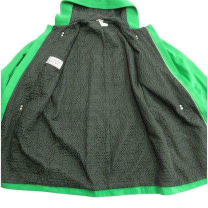 Versace Gianni Medusa Button Duffle Coat Cashmere Blend Vintage Green — view 8