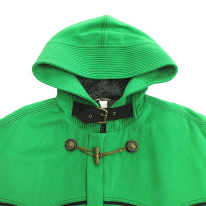 Versace Gianni Medusa Button Duffle Coat Cashmere Blend Vintage Green — view 3