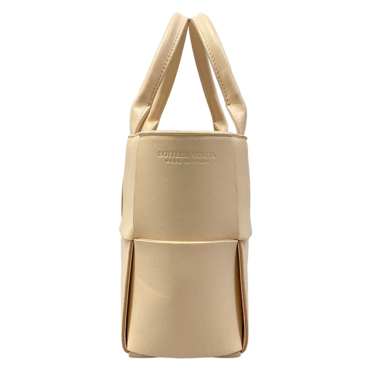 Bottega Veneta Tote Bag Mini the Arco Pink Beige Leather — view 2