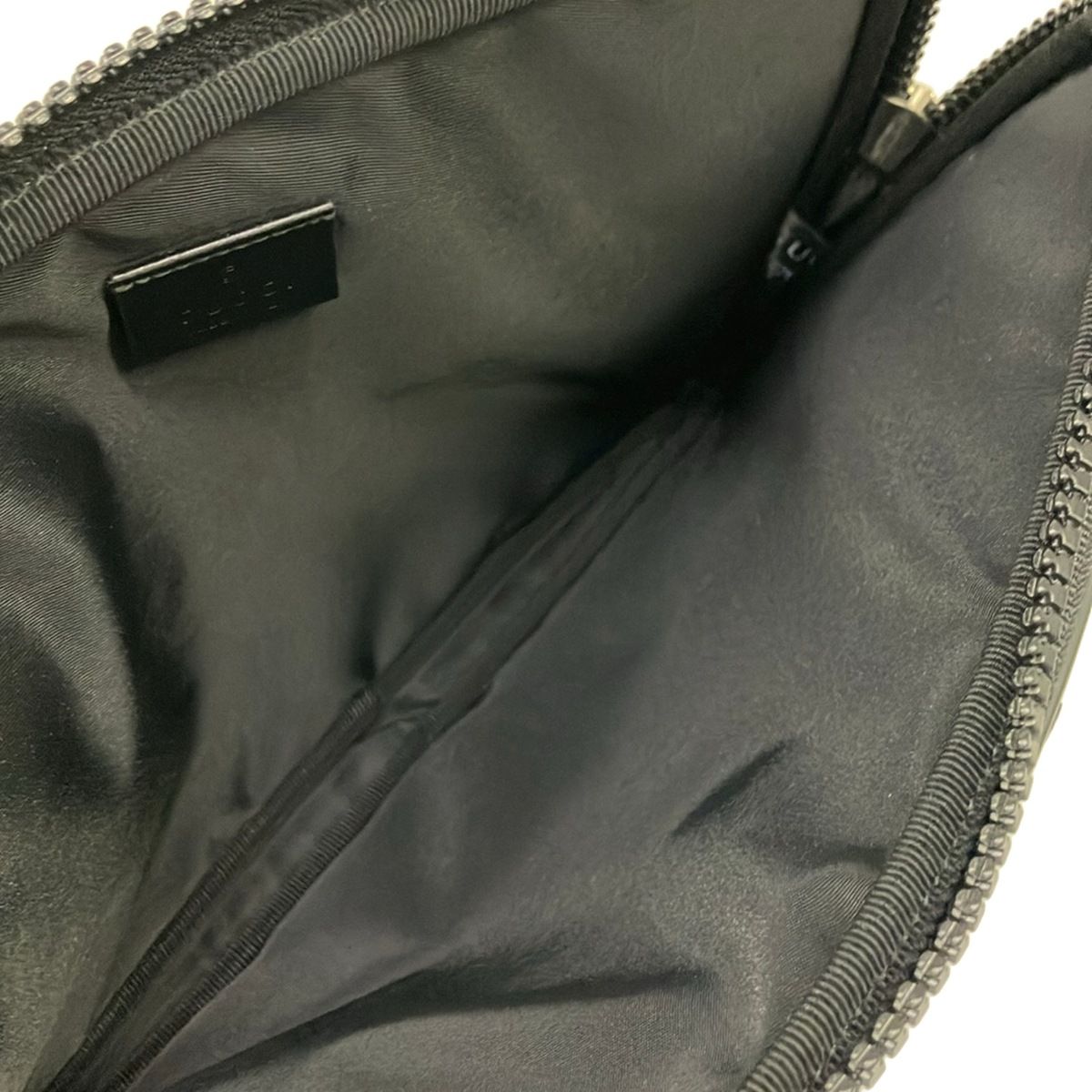 Gucci Clutch Embroidery Black Green Multi — view 7
