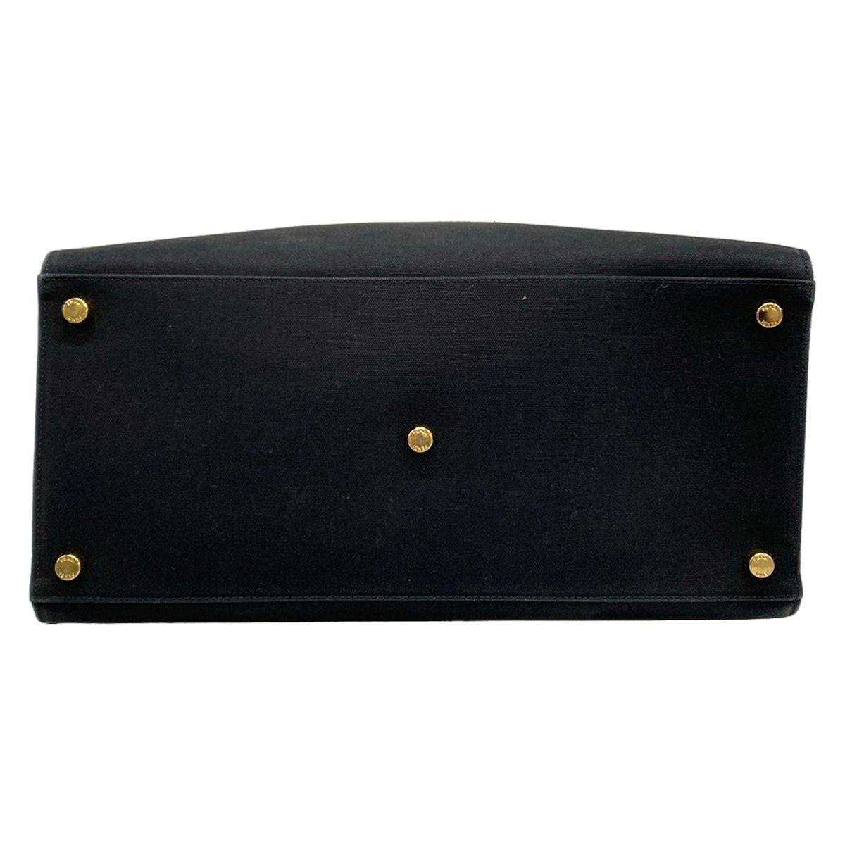 Fendi Tote Bag Black Gold Fendace — view 5