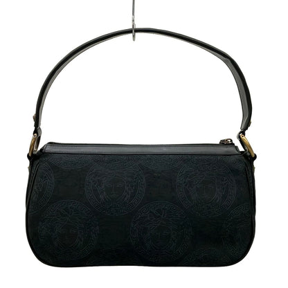 Versace Gianni Handbag Black Gray Leather — view 3