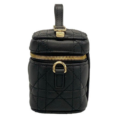Dior Vanity Lady Micro Black Mini Bag Lambskin — view 4