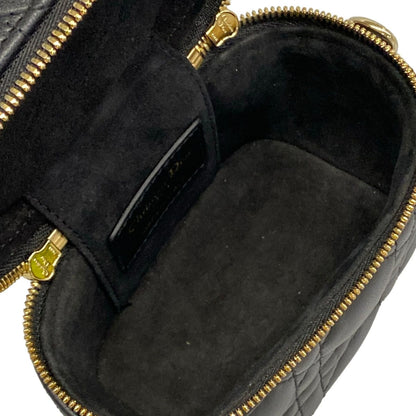 Dior Vanity Lady Micro Black Mini Bag Lambskin — view 7