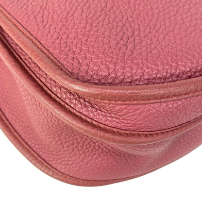 Hermes Shoulder Bag Evelyne 3 III GM Rosewood Silver — view 8