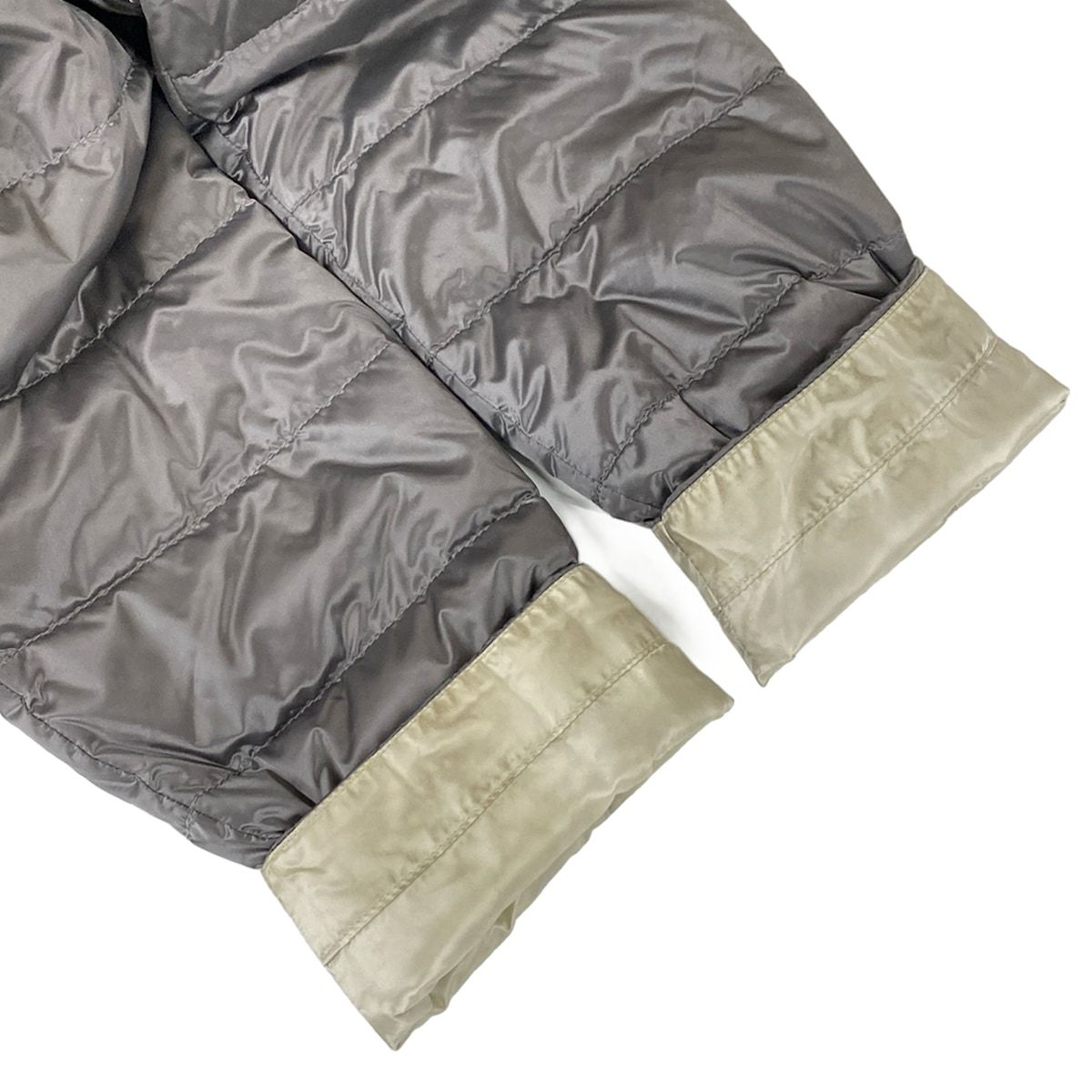Prada Jacket S Dark Gray Padded Winter 44 — view 7