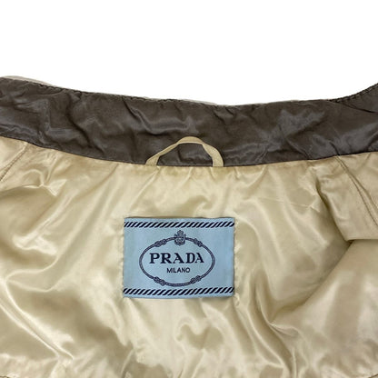 Prada Jacket S Dark Gray Padded Winter 44 — view 8