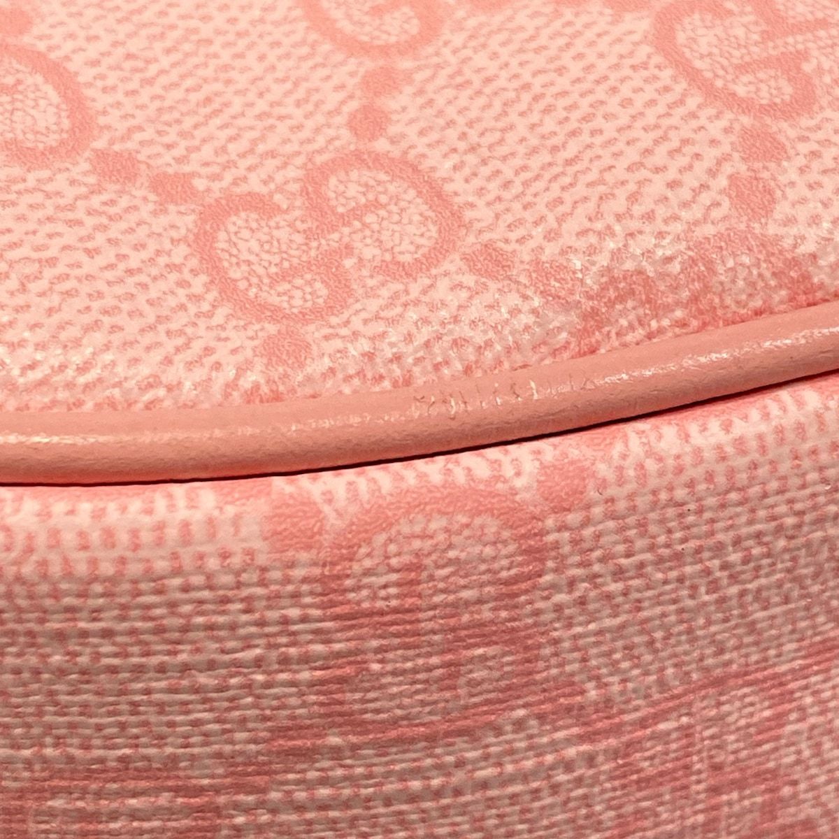 Gucci GG Half Moon Shape Mini Bag Pink Leather — view 6