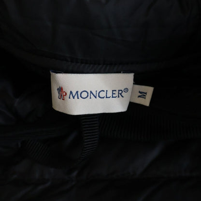 Moncler Maglia Girocollo Maria Down Contrast Pullover Hoodie Black — view 7