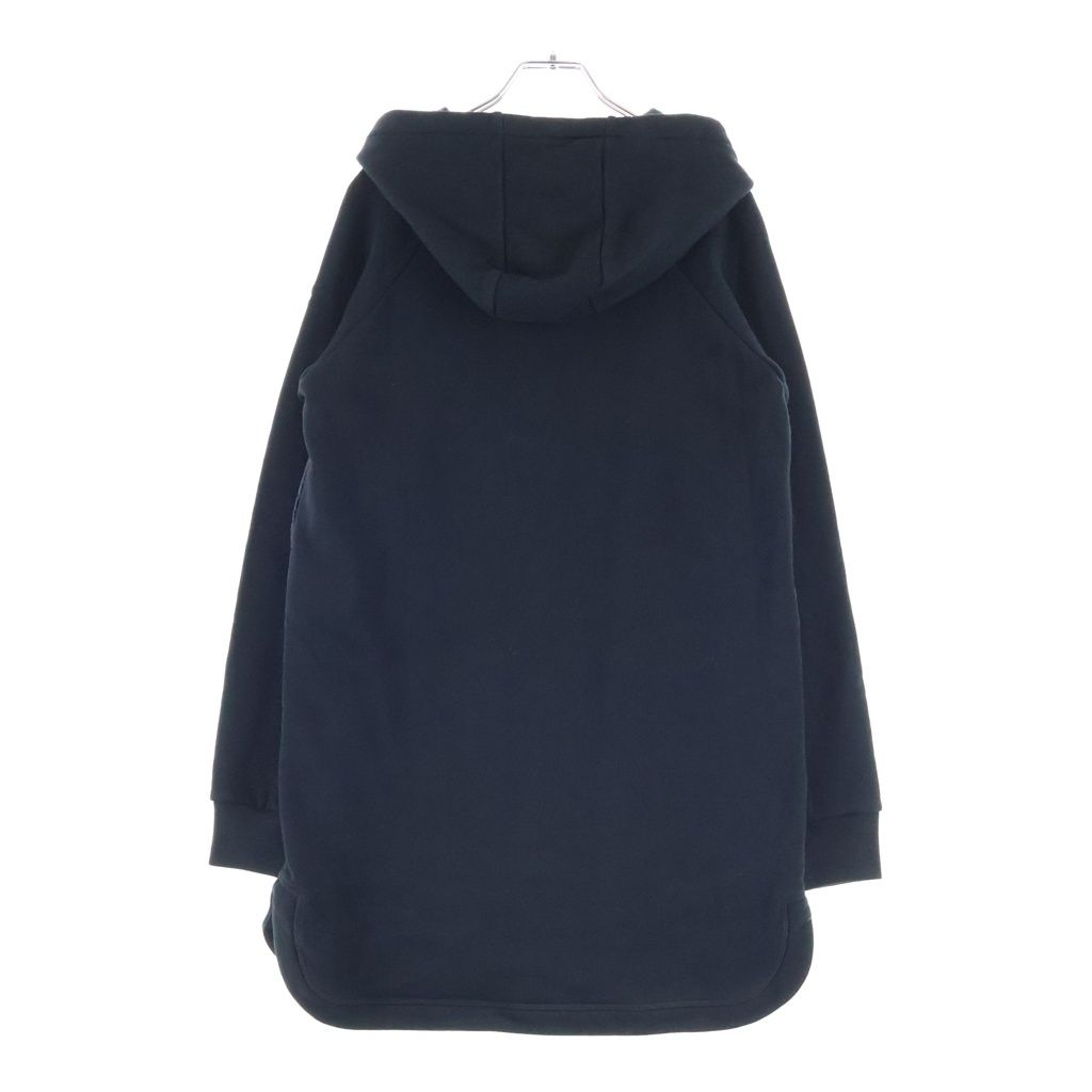 Moncler Maglia Girocollo Maria Down Contrast Pullover Hoodie Black — view 2