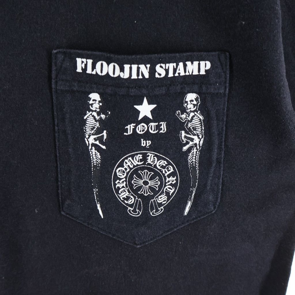 Chrome Hearts Vintage Foti Flooji Short Sleeve Tee Foti Back Print Crew Neck — view 5
