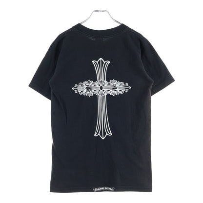 Chrome Hearts Vintage Floral Cross Short Sleeve Tee Print Crew Neck T-Shirt
