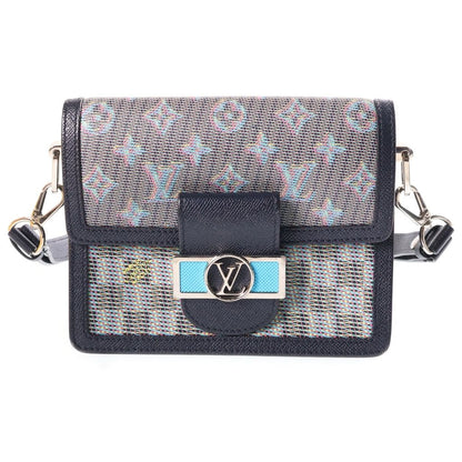 Louis Vuitton Monogram LV Pop Dauphine Mini Shoulder Bag Blue