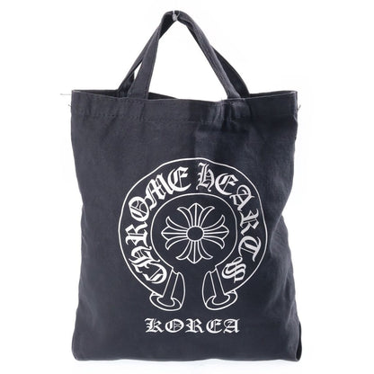 Chrome Hearts Korea Limited Horseshoe Print Tote Bag Black