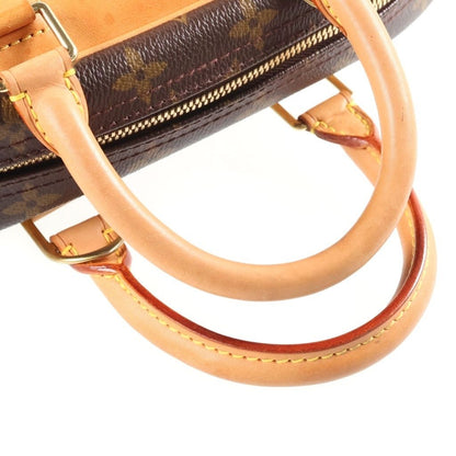 Louis Vuitton Monogram Trouville Handbag Brown Leather — view 7