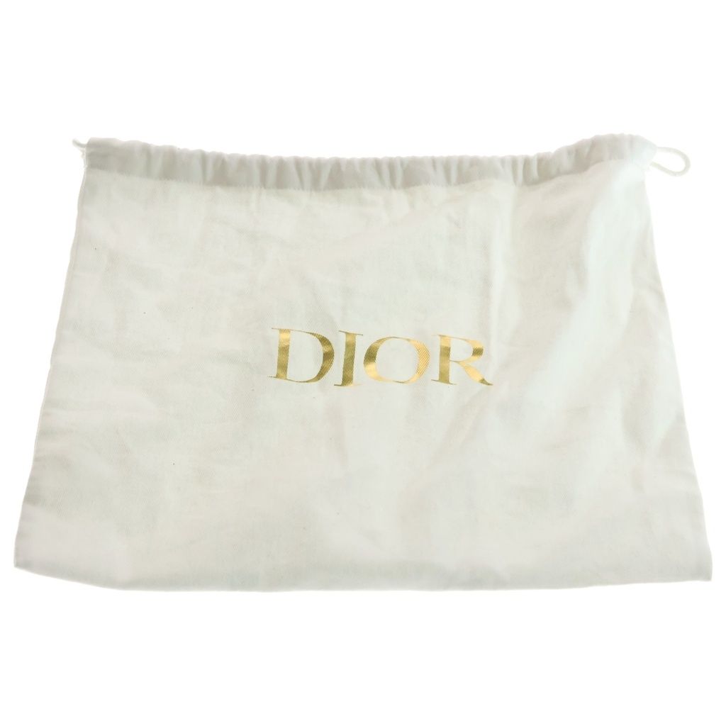 Dior Saddle Bag Mini Black Leather Gold — view 8