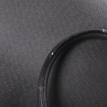 Louis Vuitton Taiga Grigori 2-Way Shoulder Bag Black Leather Silver — view 7