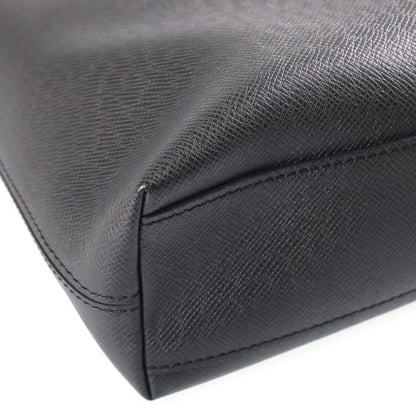 Louis Vuitton Taiga Grigori 2-Way Shoulder Bag Black Leather Silver — view 5