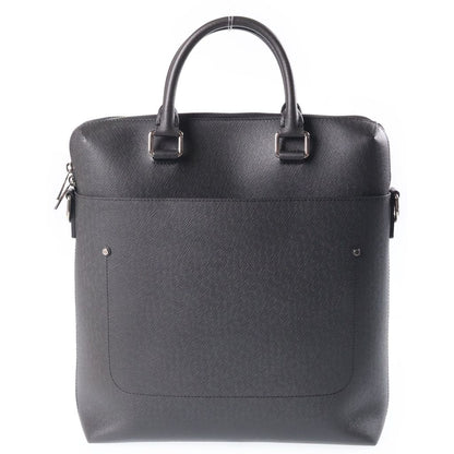 Louis Vuitton Taiga Grigori 2-Way Shoulder Bag Black Leather Silver — view 2