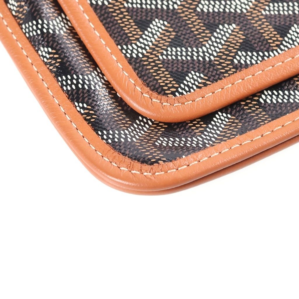 Goyard Plumet Mini Shoulder Bag Leather Silver — view 4