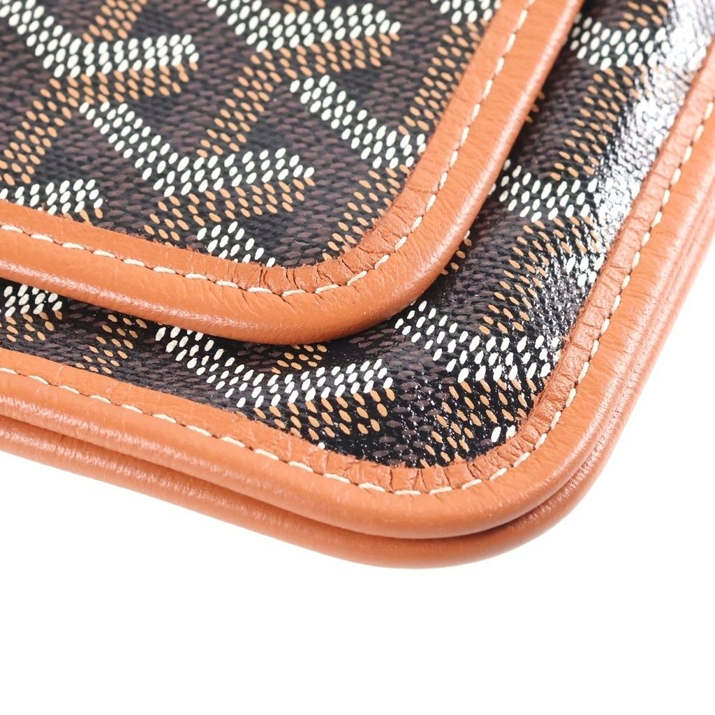 Goyard Plumet Mini Shoulder Bag Leather Silver — view 5