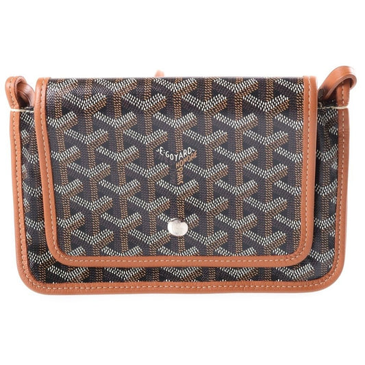 Goyard Plumet Mini Shoulder Bag Leather Silver