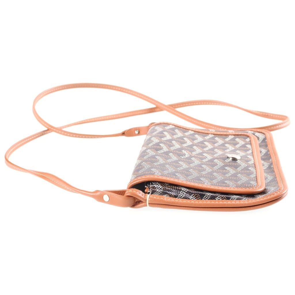 Goyard Plumet Mini Shoulder Bag Leather Silver — view 3