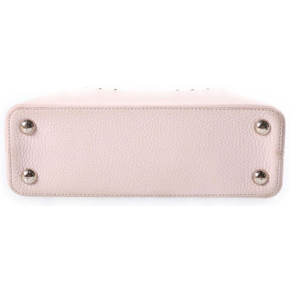 Louis Vuitton Capucines BB Nacre 2-Way Shoulder Bag Light Pink Taurillon — view 4