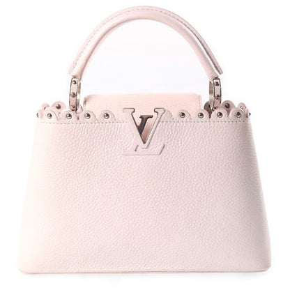 Louis Vuitton Capucines BB Nacre 2-Way Shoulder Bag Light Pink Taurillon