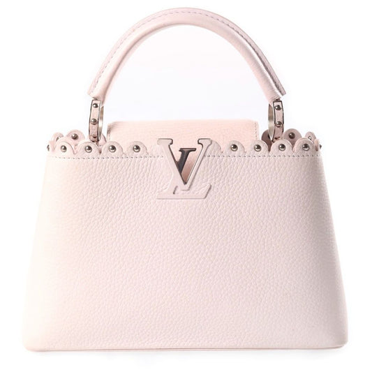 Louis Vuitton Capucines BB Nacre 2-Way Shoulder Bag Light Pink Taurillon