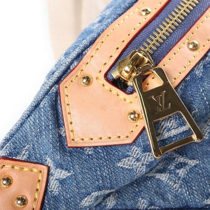 Louis Vuitton Monogram Denim LV Remix High Rise Shoulder Bag Indigo — view 6