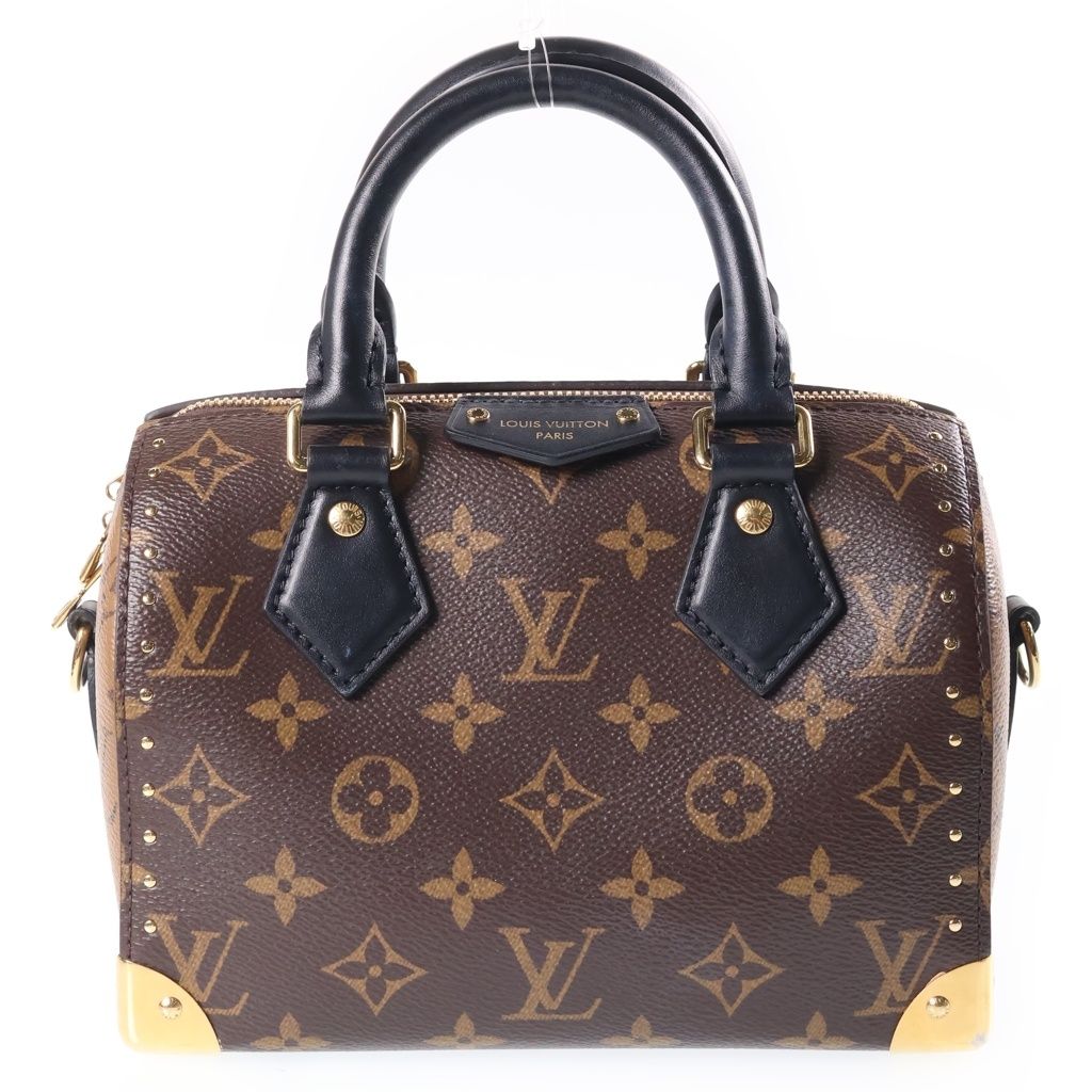 Louis Vuitton Speedy Trunk 20 Shoulder Bag Brown