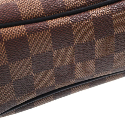 Louis Vuitton Damier Odeon NM PM Shoulder Bag Brown — view 6