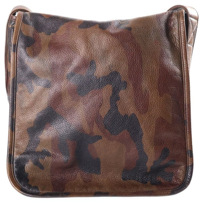 Chrome Hearts Shoulder Bag Gunslinger Strap Camo Leather Khaki