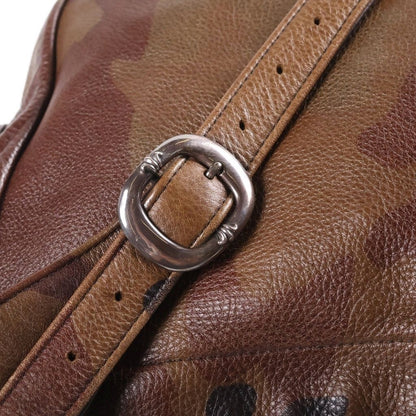 Chrome Hearts Shoulder Bag Gunslinger Strap Camo Leather Khaki — view 7