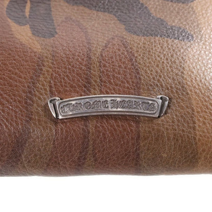 Chrome Hearts SQ Pkt BS Fluer Square Pocket BS Flare Patch Leather Shoulder Bag — view 7
