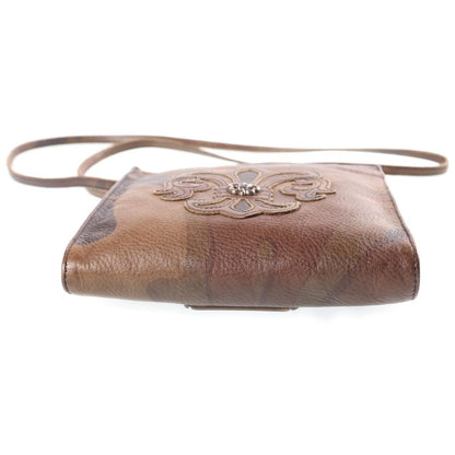 Chrome Hearts SQ Pkt BS Fluer Square Pocket BS Flare Patch Leather Shoulder Bag — view 4